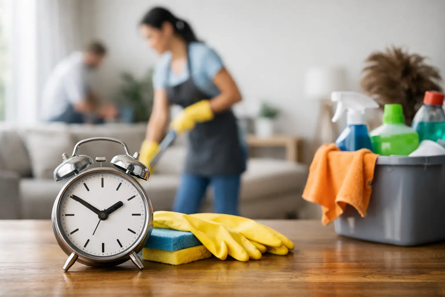 Average Hours for Cleaning a Home