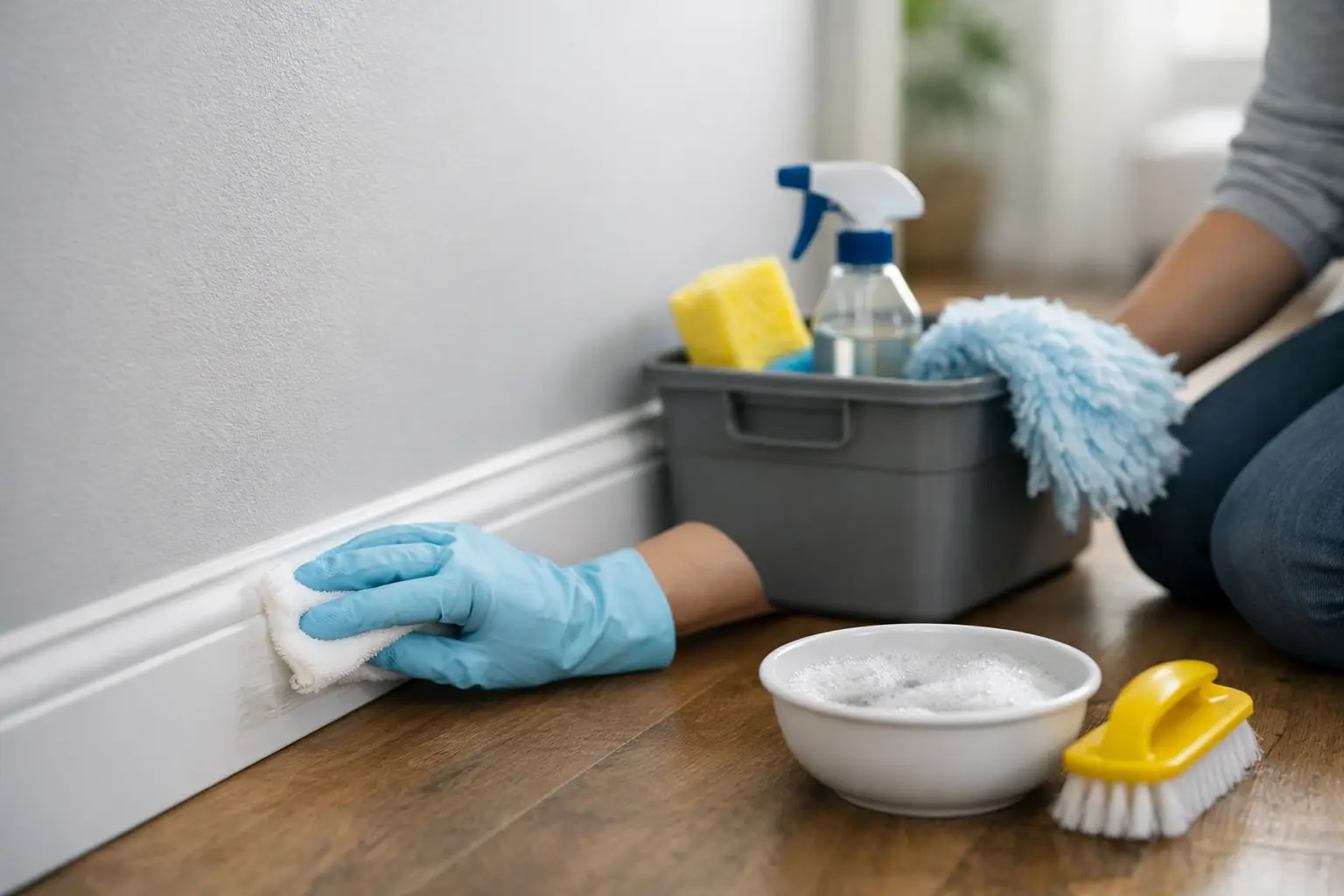Cleaning Baseboards Without Wasting a Day