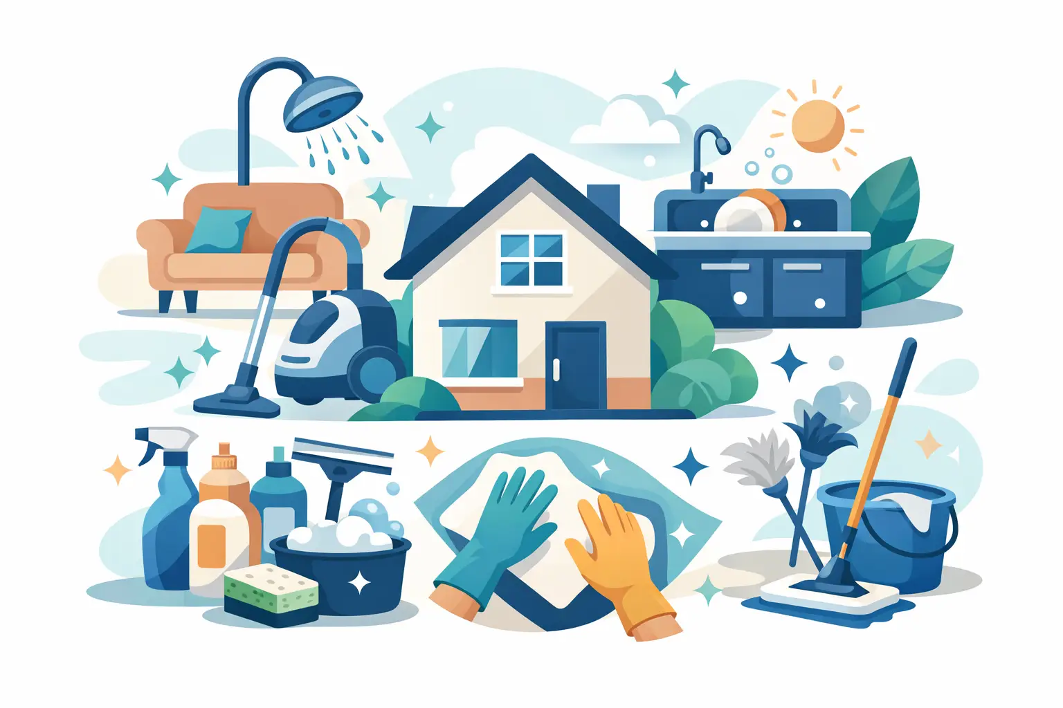 What Is Included in Standard House Cleaning?