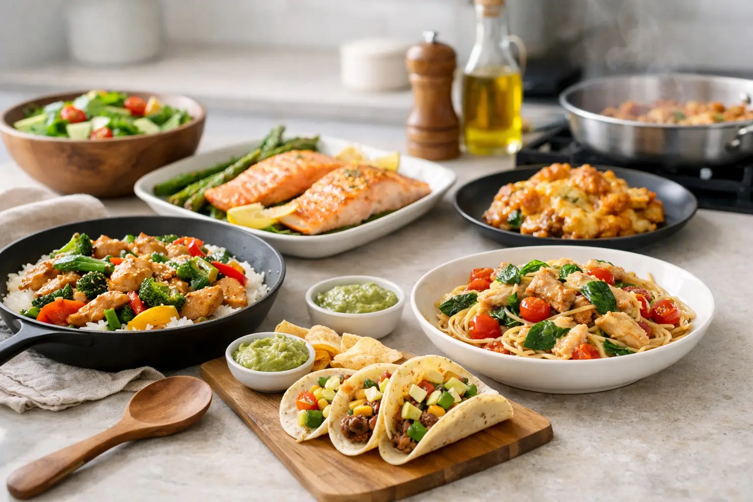 Easy Weekday Recipes for Busy Nights