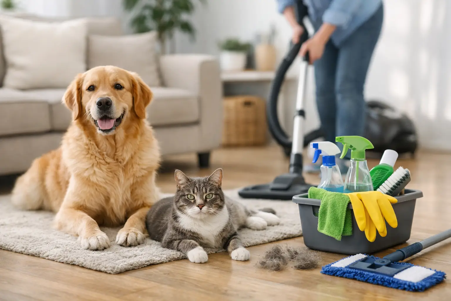 Home Cleaning for Pet Owners That Works